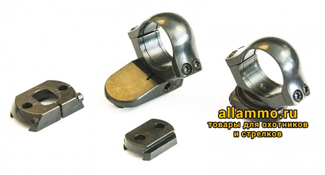 121129 Быстросъемные поворотные кольца Suhl 26мм с основаниями на Sako 75/85 KR=33мм BH=17мм