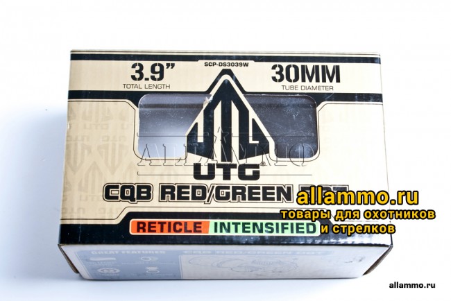 IMG_8640 Коллиматор Leapers UTG 1x26 (SCP-DS3039W)