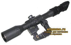 Оптический прицел Беломо ПОСП 8x42 на Тигр/СКС