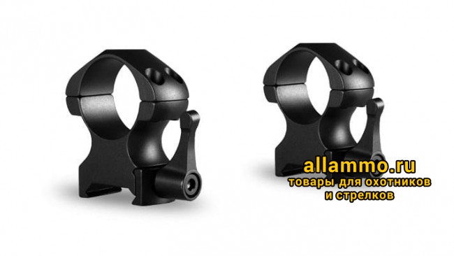 74652.5000.jpg 23012 Быстросъемные кольца Hawke 26мм на Weaver высокие ВН=14мм