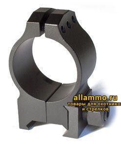 614m.jpg Крепления Warne TACTICAL (кольца 30мм) на weaver средние Medium 614M