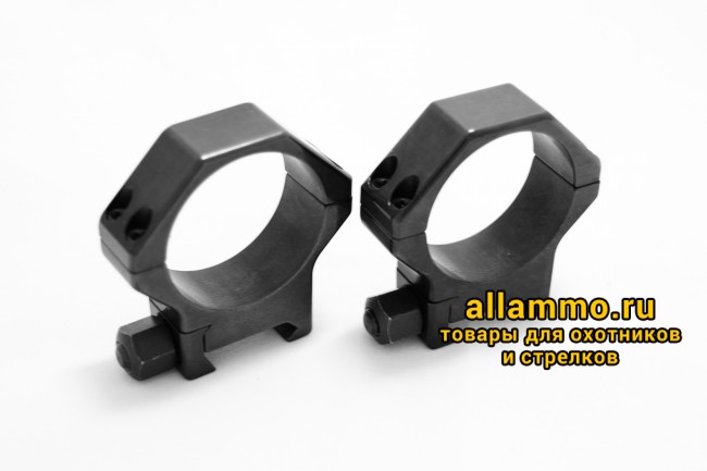 CRPA30-8 Кольца легкосплавные 30 мм , BH=8 мм, для установки на Picatinny, Contessa Италия