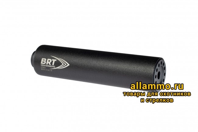 73923 Реактивный ДТКП закрытого типа BRT для Сайга-308 кал. 7,62/308 (200мм, резьба M24х1,5R, п/п 10мм, ⌀ 50мм)