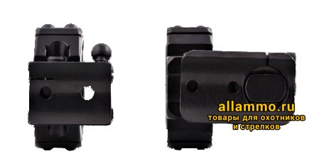 20156 300-05306-KR26 Быстросъемные поворотные кольца Apel EAW 30мм с основаниями на HEYM SR-21 KR=26мм BH=17мм