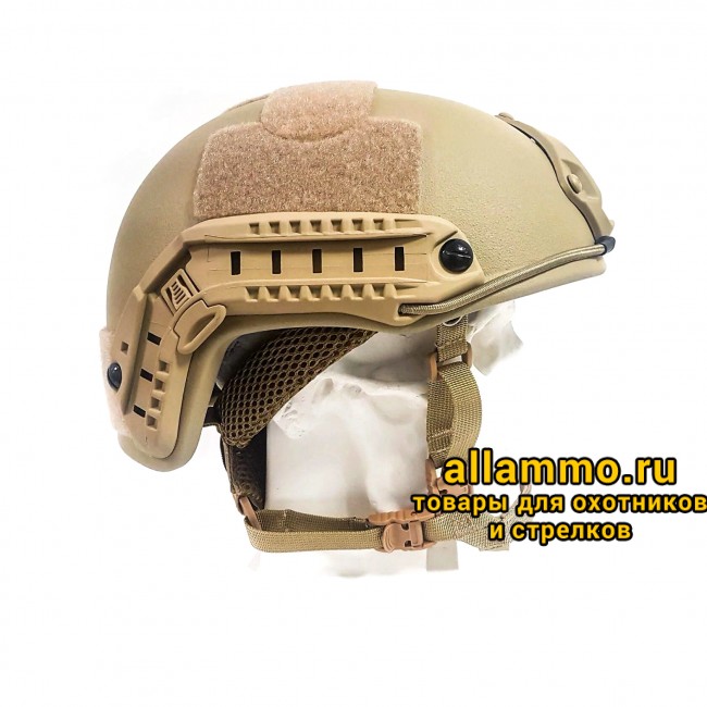 16270212 Баллистический шлем Atlant Armour Атом Арамид (Мох)