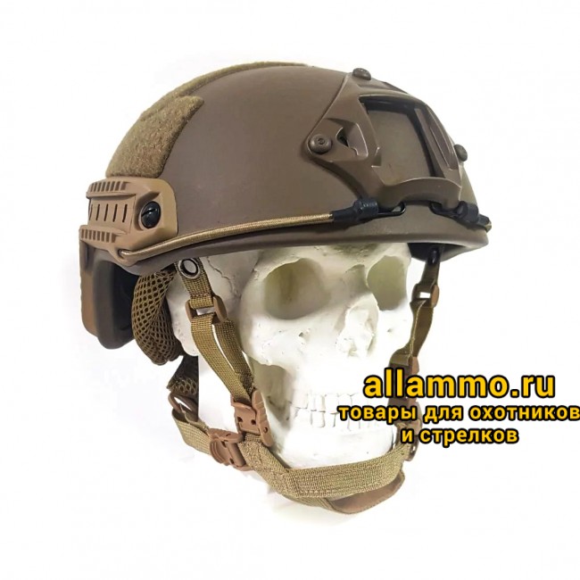 34533258 Баллистический шлем Atlant Armour Атом Арамид (Мох)