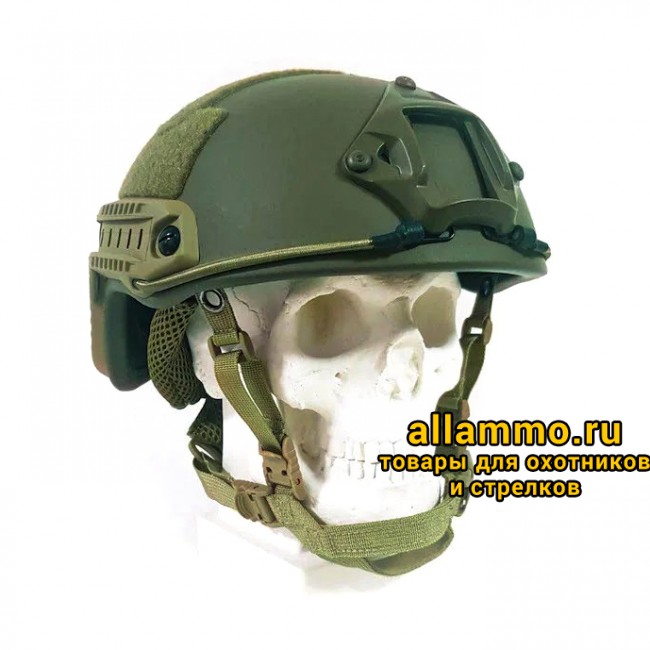 52752416 Баллистический шлем Atlant Armour Атом Арамид (Мох)