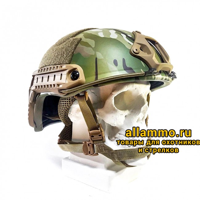 90089164 Баллистический шлем Atlant Armour Атом Арамид (Мох)