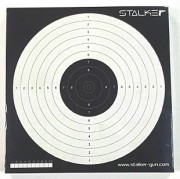 Мишень для пневматики логотип STALKER №17 170х170 мм, картон (50шт/уп)
