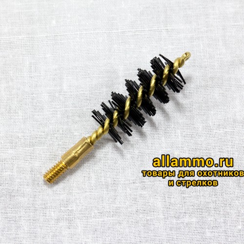 5094eb73eaec6d000e6b18ef52a576c7.jpg Нейлоновый ершик J.DEWEY .38/.357/9mm Cal. резьба папа 8/32 (B-38N)