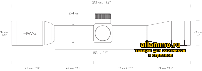 29e745c10a7049771540b648d5a754ff.png Оптический прицел Hawke Vantage 4x32