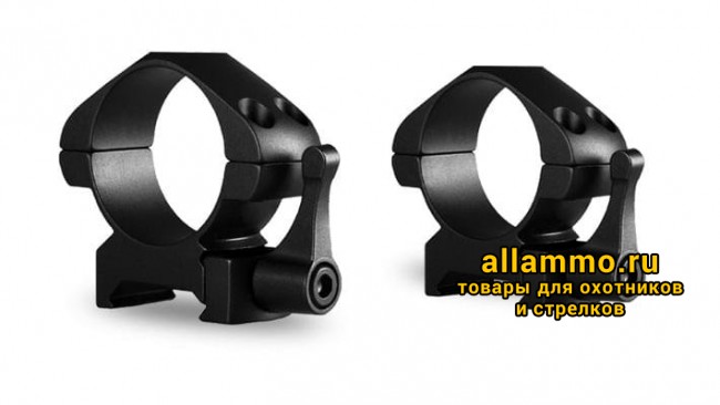 74654.5000.jpg 23016 Быстросъемные кольца Hawke 30мм на Weaver средние ВН=7мм