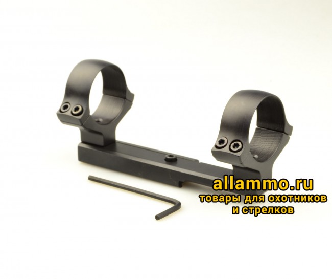 (No.29) Кронштейн KOZAP кольца 30мм с единым основанием на Bettinsoli Combo средний BH=17,8мм 