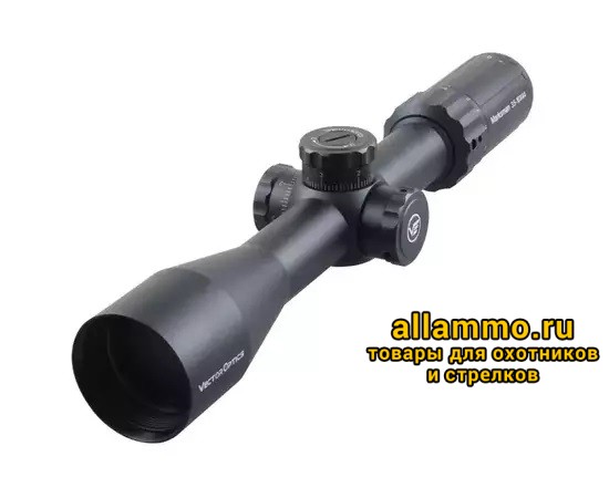 Оптический прицел Vector Optics Marksman 3.5-10x44 SFP кольца 30 мм