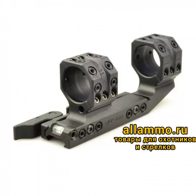 Монтажная область 1 копия Тактический быстросъемный кронштейн SPUHR D30мм для установки на Picatinny, H38мм, наклон 6MIL/20.6MOA , с выносом (QDP-3616)