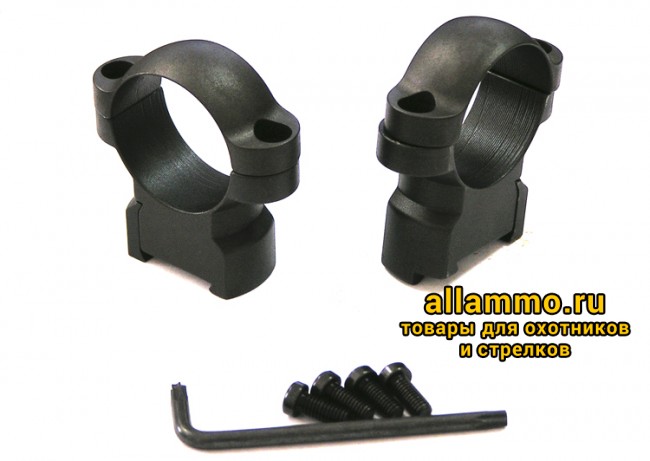 Небыстросъемные кольца Leupold для CZ-550 на 30 мм, высокие 61790