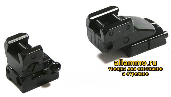 400-10759-KR33 Быстросъемный поворотный кронштейн Apel EAW под LM-призму с основаниями на SAUER 202 Medium KR=33мм BH=19мм