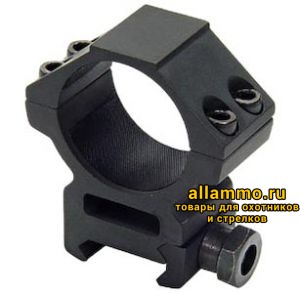 Кольца Leapers AccuShot 30 мм на WEAVER, средние RGWM-30M4 Крепления Leapers AccuShot (кольца 30мм) STM на базу weaver средние