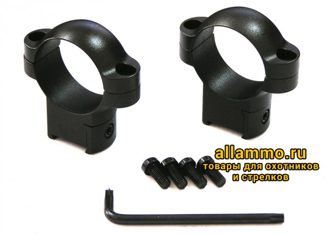 Небыстросъемные кольца Leupold для CZ-527 на 30 мм, высокие 61830