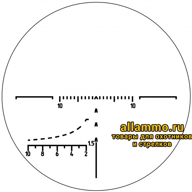 Оптический прицел ВОМЗ Пилад P 12х50 F без подсветки
