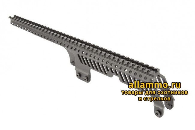 Кронштейн над газоотводной трубкой и ствольной коробкой Б-32