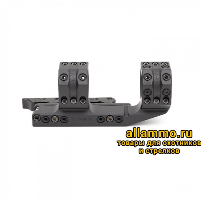 Монтажная область 1 копия 2 Тактический быстросъемный кронштейн SPUHR D34мм для установки на Picatinny, H38мм, наклон 6MIL/20.6MOA, с выносом (QDP-4616)