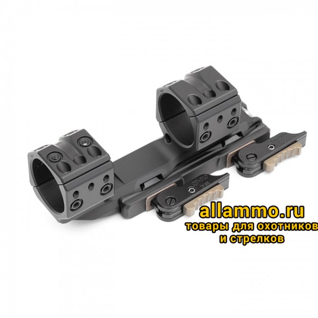 Монтажная область 1 копия 5 Тактический быстросъемный кронштейн SPUHR D34мм для установки на Picatinny, H38мм, наклон 6MIL/20.6MOA, с выносом (QDP-4616)