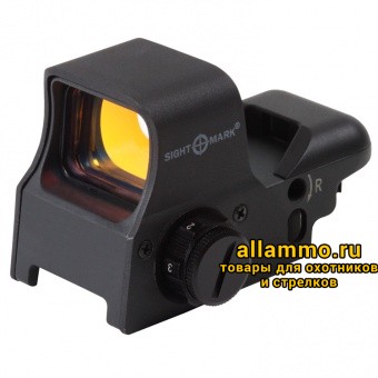 8c8b12d13c631c7cf80d6bc9de45558e.jpg Коллиматорный прицел Sightmark Ultra Shot Reflex Sight, крепление 12 мм (SM13005-DT)