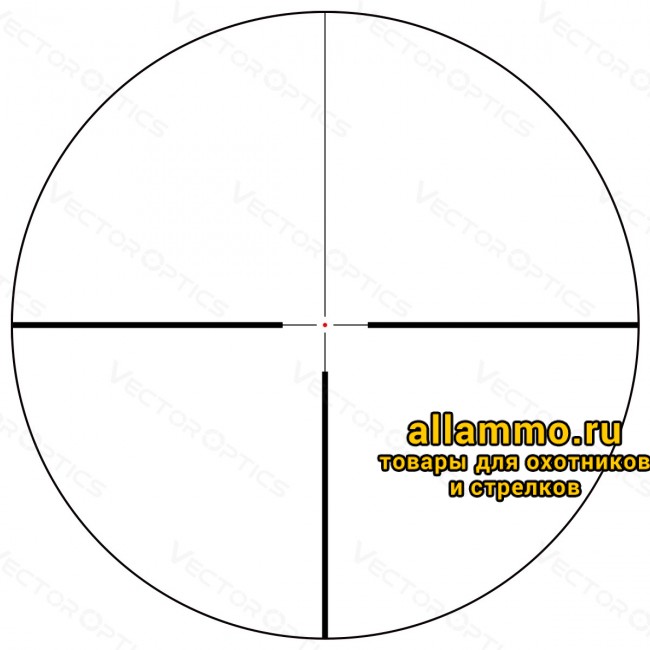 Оптический прицел Vector Optics Continental Hunting  X6 1.5-9x42 кольца 30 мм