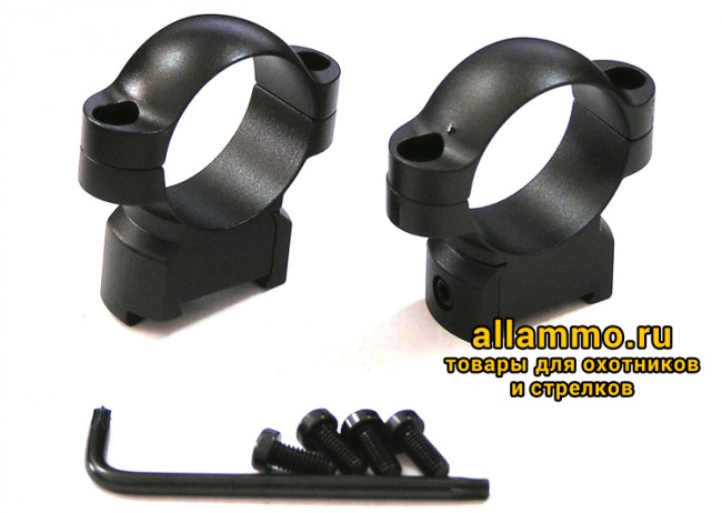 Небыстросъемные кольца Leupold для CZ-550 на 30 мм, средние 61885
