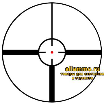 LD Оптический прицел ВОМЗ Пилад P 12х50 LF с подсветкой