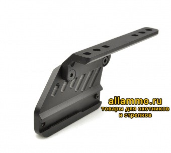 6a9dbd1c094453b49740184ce2f6db73.JPG 5122-00203 Быстросъемный боковой кронштейн МАК короткий регулировка наклона до 40МОА на Тигр/Вепрь/СВД