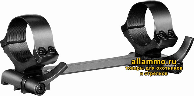 (No.65) Быстросъемный кронштейн KOZAP Alfa кольца 26мм на едином основании на CZ527 низкий BH=14,8мм 