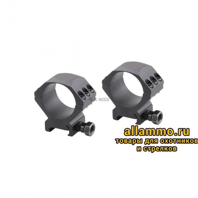Кольца Vector Optics 34мм H=28мм,Низкие на Picatinny/Weaver (SCTM-52) 