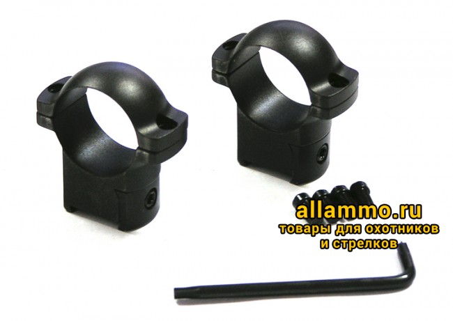 Небыстросъемные кольца Leupold для CZ-527 на 26 мм, средние матовые 54360
