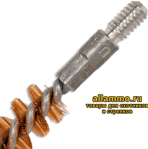 7c2dfe9aa68ea1b549c1b3ed54ae3363.jpg Ерш Bore Tech щетинный, к. 6мм .243, папа 8/32, комплект 3шт., бронзовый (BTBR-06-003)