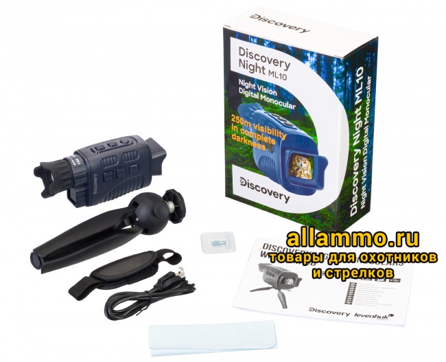 Монокуляр цифровой ночного видения Discovery Night ML10 со штативом