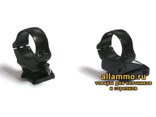 1198.500.JPG 504-00195 Быстросъемные поворотные кольца Apel EAW 26мм с основаниями на Sauer 303 KR=26мм BH=20,5мм