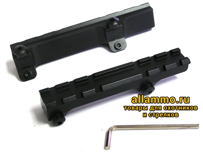 Оригинальный кронштей Blaser Saddle Mount с планкой Weaver