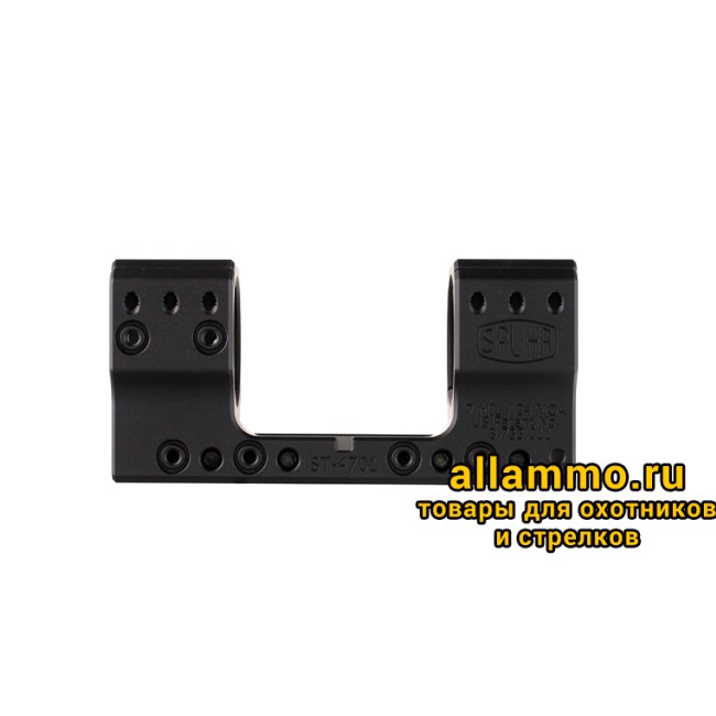 ST-4701 Тактический кронштейн Spuhr кольца 34мм на Sako TRG-42/22/ 41/21 и Tikka T3/H35мм наклон 7MIL/24MOA L=121мм Н=35мм фото 8 Тактический кронштейн SPUHR D34мм для установки на винтовки Sako TRG-42/22, 41/21 и Tikka T3, H35мм, наклон 7MIL/24MOA (ST-4701)