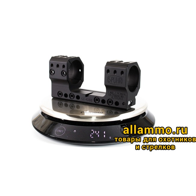 ST-4701 Тактический кронштейн Spuhr кольца 34мм на Sako TRG-42/22/ 41/21 и Tikka T3/H35мм наклон 7MIL/24MOA L=121мм Н=35мм фото 11 Тактический кронштейн SPUHR D34мм для установки на винтовки Sako TRG-42/22, 41/21 и Tikka T3, H35мм, наклон 7MIL/24MOA (ST-4701)
