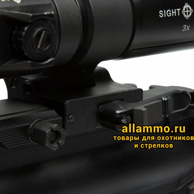 43f24b5f371a7e88ab47d5d4e0799280.jpg Увеличитель Sightmark T-3 х3 на Waever/Picatinny быстросъемный, откидной кронштейн (SM19063)