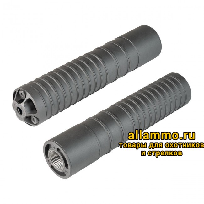 ДТК закрытого типа Гексагон на Сайга 308 исп 46 калибр 7,62х51/7,62х54R/.308Win