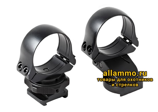 1022-30039 Быстросъемные поворотные кольца MAK 30мм с основаниями на Heym SR21 KR=26мм BH=17мм