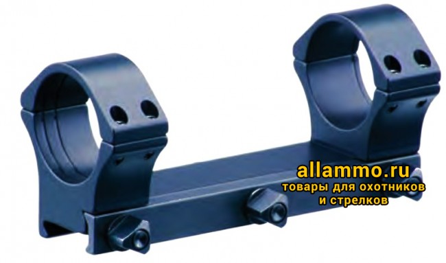 57030-0020 Небыстросъемный моноблок Recknagel c кольцами 30 мм  для установки на основание Picatinny, наклон 20 MOA