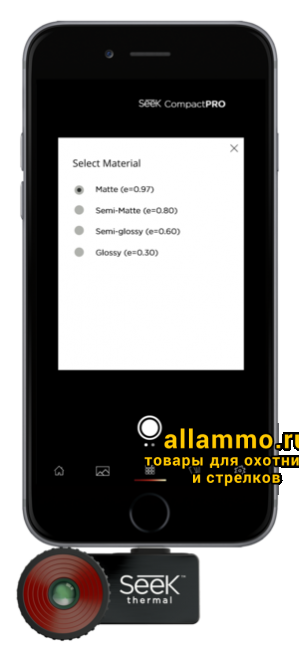 Тепловизор для смартфона Seek Thermal Compact Pro