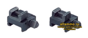 29447 57170-0400 Раздельные основания для установки прицелов с LM шиной на picatinny/weaver, Recknagel Германия