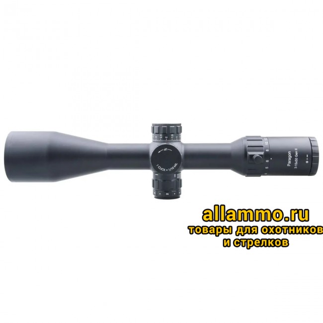 Оптический прицел Vector Optics Paragon 3-15x50 GenII SFP кольца 30мм  