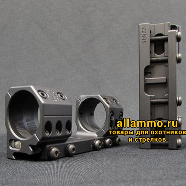 Тактический кронштейн SPUHR D34мм для установки на Picatinny, H34мм, без наклона (SP-4006)