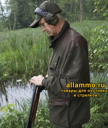 Активные наушники Howard Leight Impact Sport зелёные